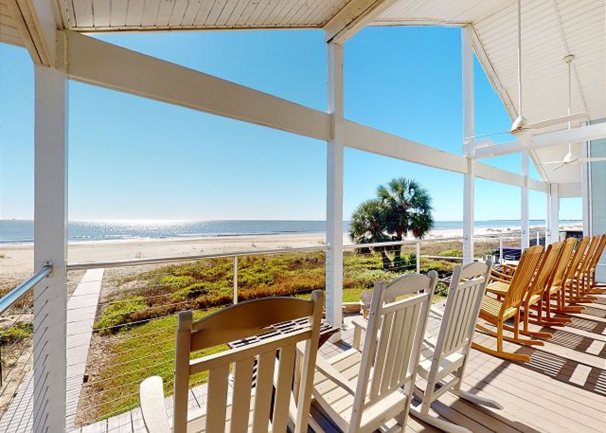 View of house from gulf